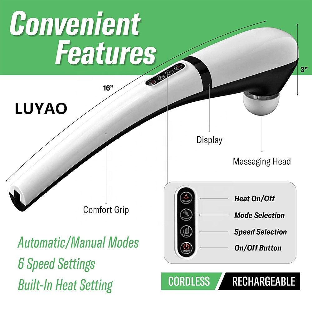 Electric pounding massager cervical spine massager