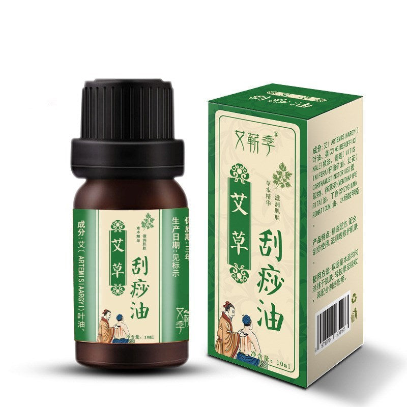 Body Oil Mugwort Essential Oil Body Moisturizing Massage