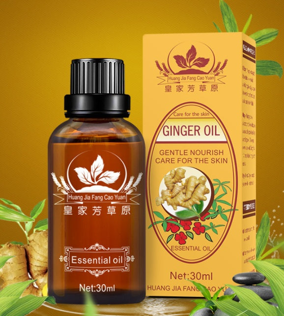 Ginger Body Back Moisturizing Massage Essential Oil