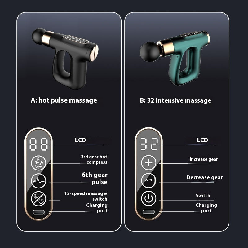 Pulse Heating Mini Massage Gun