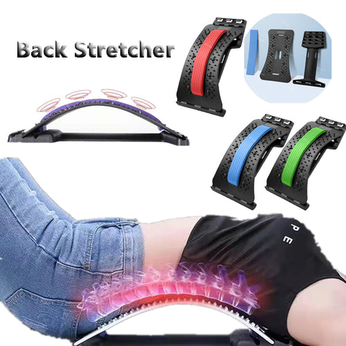 Adjustable Back Stretcher – Lumbar & Spine Pain Relief