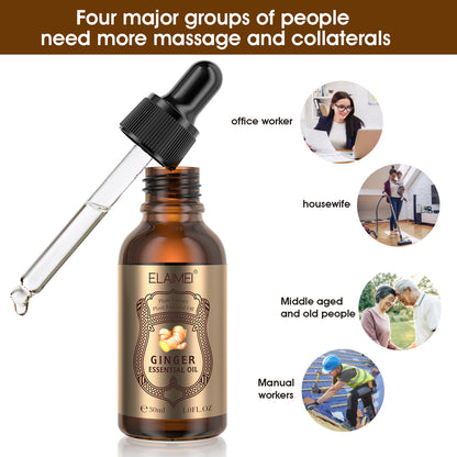 Ginger Essential Tuina Body Massage Oil