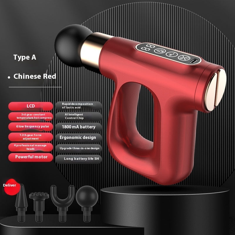 Pulse Heating Mini Massage Gun